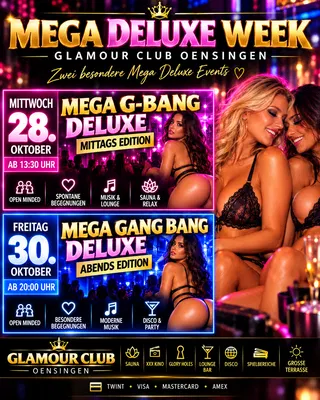 GClub in Oensingen, Solothurn - Sex-Party